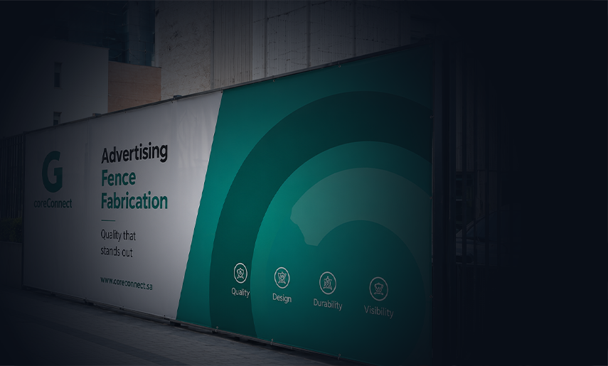 Fabrication Fence Advertising